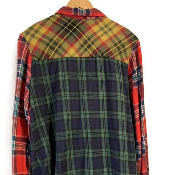 Blair Women's Multi Color Flannel Shirt - Picture 5 of 6